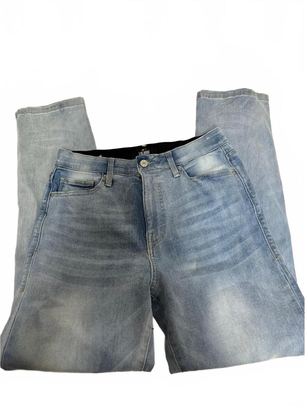 LuLaRoe Women's Skinny Jeans Size 28 Light Wash Stretch Denim